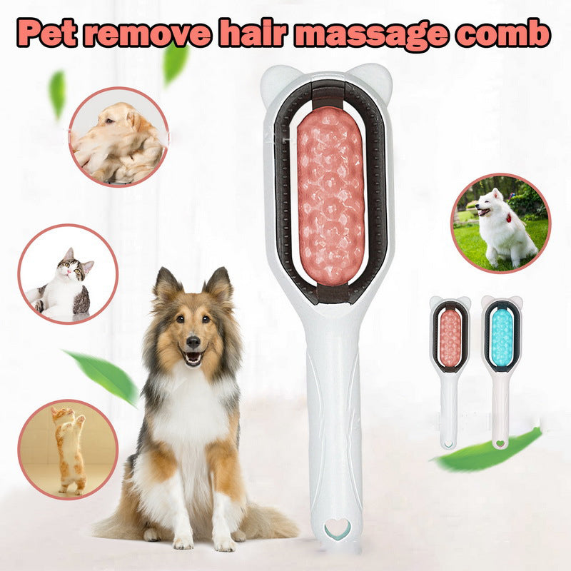 Pet Cleaning And Hair Removal Comb Cat Comb To Remove Floating Hair Pet Comb Brush Disposable Wipes For Long Hair And Short Hair