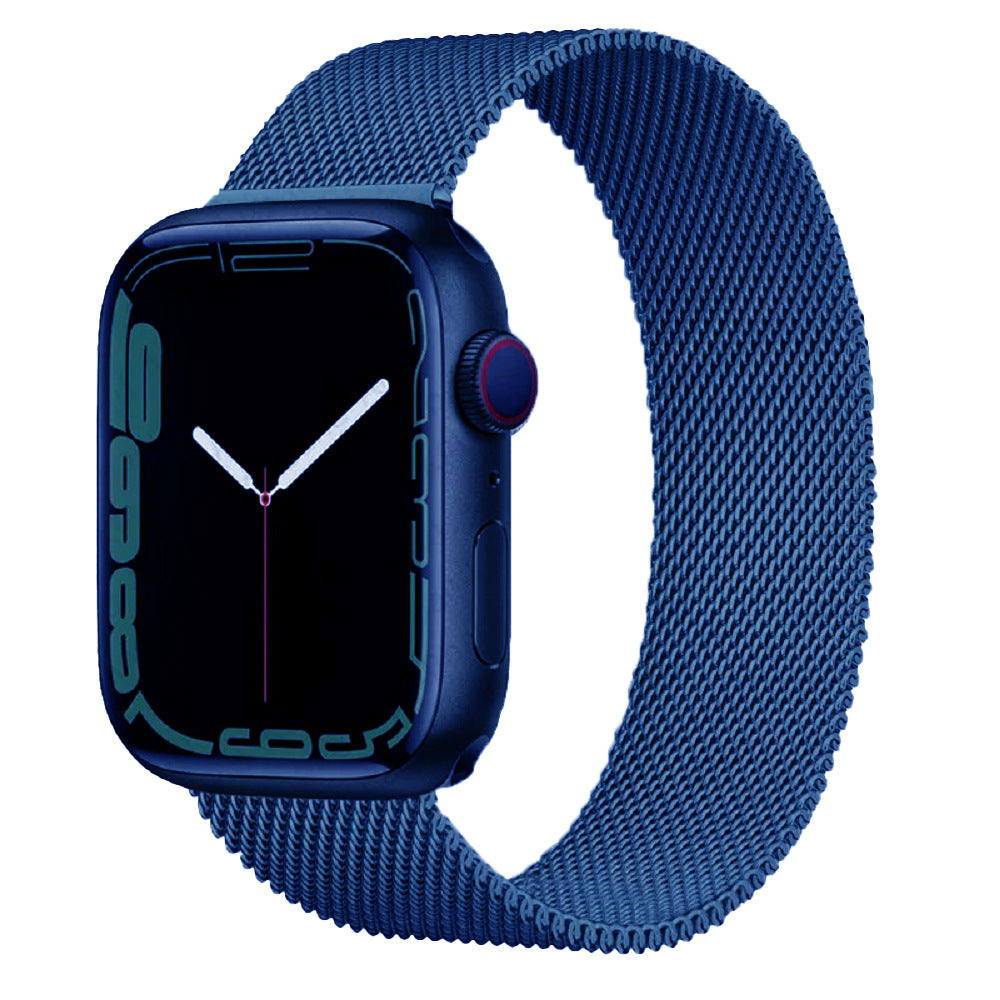 Suitable for Apple Watch Milan strap. Apple Watch 7th generation stainless steel Milan Nice magnetic strap