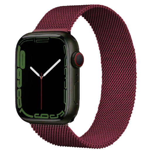 Suitable for Apple Watch Milan strap. Apple Watch 7th generation stainless steel Milan Nice magnetic strap